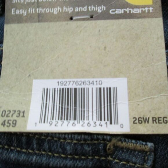 Carhartt 102731 Original Fit Rugged Flex® Jeans - Straight Leg (For Women) 26W - Picture 4 of 16